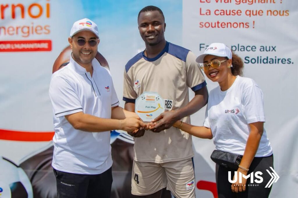 UMS brille au tournoi interentreprises de TotalEnergies : Quand le sport rime avec solidarité