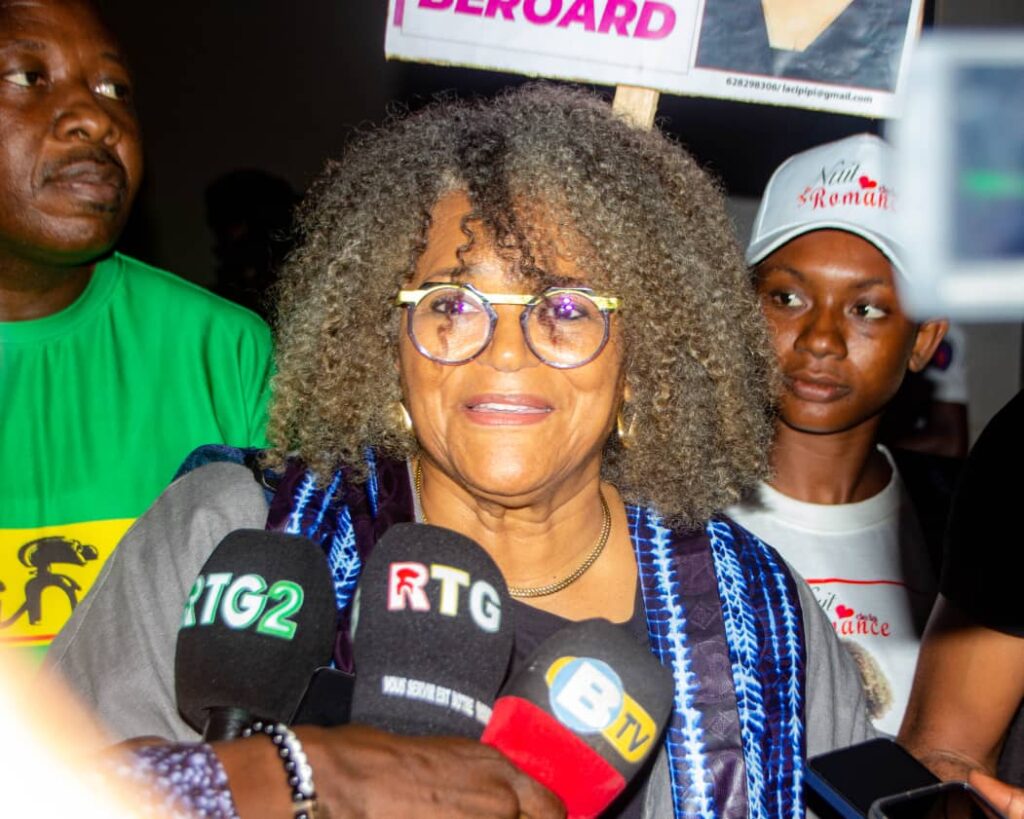 Jocelyne Béroard atterrit en Guinée pour un concert exceptionnel