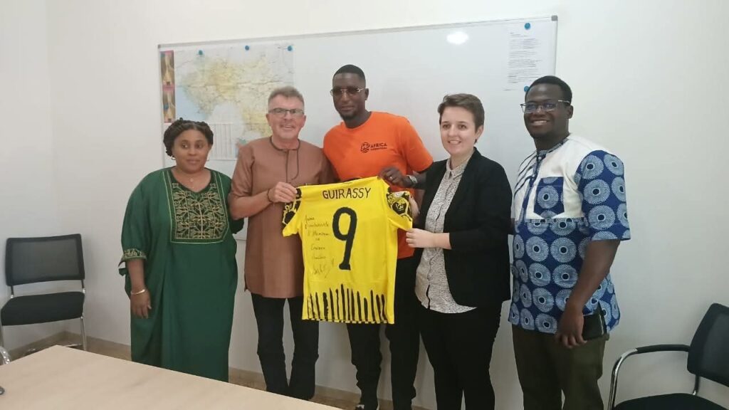 Guinée – Allemagne : L’ambassade d’Allemagne félicite Serhou Guirassy pour sa brillante performance en Ligue des Champions