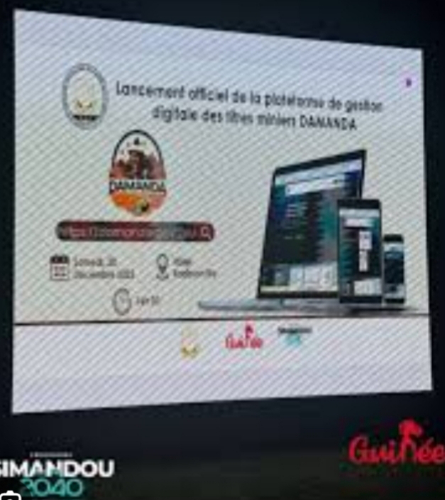 Guinée/Mines : lancement officiel de la plateforme digitale « Damanda »