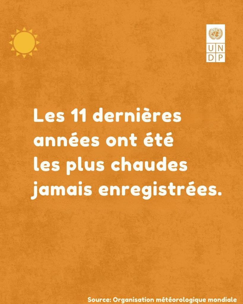 Climat : les onze dernières années, les plus chaudes jamais enregistrées, alertent les experts