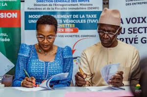 Guinée : la DGI et la CGE-GUI signent un protocole d’accord pour renforcer le dialogue entre l’État et le secteur privé