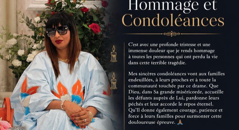 Hommage et condoléances : « Que cette tragédie ne soit pas oubliée »Tribune de Rougui Kassus