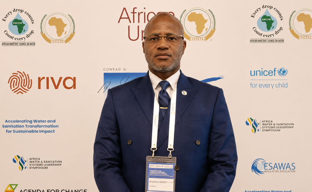 Le DG de la SEG Algassimou Dioubaté représente la Guinée au Symposium africain sur l’eau et l’assainissement à Kigali